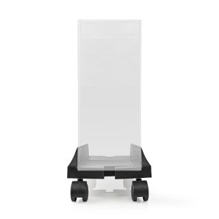 CSTD101BK Desktop-Ständer | Einstellbare Breite / Vollbeweglich | 14.5 - 24.2 cm | 20 kg | Kunststoff / Metall | Schwarz