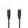 CCGT64750BK10 USB-Kabel | USB 3.2 Gen 2 | USB-C? Stecker | USB-C? Stecker | 15 W | 10 Gbps | Vernickelt | 1.00 m | Rund | PVC | Schwarz | Aufhänger (VPE=30 Stk)