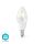 WIFILF10WTC37 SmartLife LED Filament Lampe | E14 | 400 lm | 5 W | Warmweiss | 2700 K | Glas | Android? / IOS | Kerze | 1 Stück