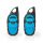 WLTK0300BU Walkie-Talkie-Set | 2 Hörer | Bis zu 3 km | Frequenzkanäle: 3 | PTT | Bis zu 3 Hours | Blau / Schwarz