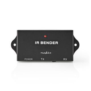 IREX050BK IR-Fernbedienung Erweiterung | Signalreichweite: 7.0 m | 3 Geräte | ABS | Schwarz