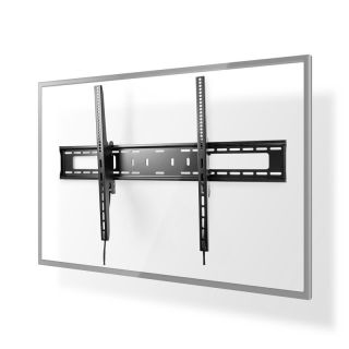 TVWM2170BK Neigbare TV-Wandhalterung | 60-100  | maximal unterstützes Bildschirmgewicht: 75 kg | kippbar: 5 ° | Minimaler Wandabstand: 85 mm | Stahl | Schwarz