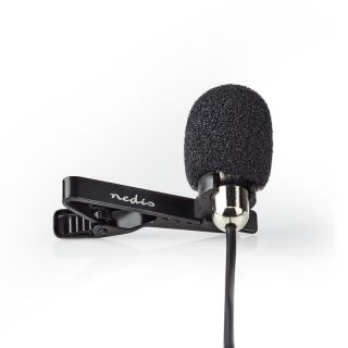 MICCJ105BK Mikrofon | Benutzt für: Desktop / Notebook / Smartphone / Tablet | Kabelgebunden | 1x 3.5 mm