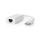 CCGB60950WT02 USB-Netzwerkadapter | USB 2.0 | 100 Mbps | USB-A Stecker | RJ45 Buchse | 0.20 m | Rund | Vergoldet / Vernickelt | Reines Kupfer | Weiss | Box