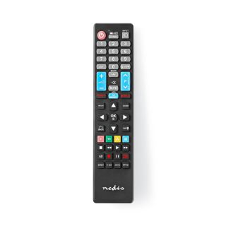 TVRC41LGBK Ersatz Fernbedienung | Passend für: LG | Fest | 1 Gerät | Amazon Prime / Disney + Button / Netflix Button / Rakuten TV Button | Infrarot | Schwarz
