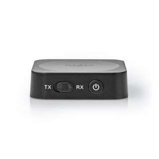 BTTC100BK Bluetooth® Transceiver | Audio- / Video- / Dateneingänge: 1x AUX | Audio- / Video- / Datenausgänge: 1x AUX | SBC | Bis zu 1 Geräte | max. Batteriespielzeit: 6 Std | Schwarz