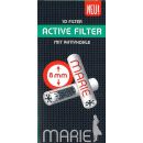 Marie Active Filter 8mm mit Aktivkohle 10er