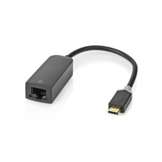 CCBW64952AT02 USB-Netzwerkadapter | USB 3.2 Gen 1 | 1000 Mbps | USB-C? Stecker | RJ45 Buchse | 0.20 m | Rund | Vergoldet | Verzinntes Kupfer | Anthrazit | Box