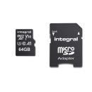 MSDX64G100V30 64 GB Hochgeschwindigkeits-microSDHC/XC V30...