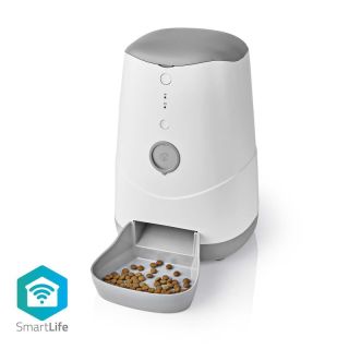 WIFIPET10CWT SmartLife Futterspender für Haustiere | Automatischer Futterautomat für Hunde und Katzen | Wi-Fi | 3.7 l | Android? / IOS