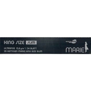 25x Marie King Size Slim Ultrafine marie Box (25x33) Papers Blättchen