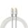 CCTB64020AL10 USB-Kabel | USB 3.2 Gen 2x2 | USB-C? Stecker | USB-C? Stecker | 100 W | 4K@60Hz | 20 Gbps | Vergoldet | 1.00 m | Rund | Geflochten / Nylon | Silber | Verpackung mit Sichtfenster