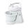 KAHM110CWT Handmixer | 200 W | 5 Geschindigkeitsstufen | Turbo Funktion | Schüssel drehen / 2 Knethaken / 2 Quirle | Grau / Weiss