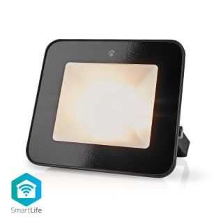 WIFILOFC20FBK Smartlife-Außenleuchte | 1600 lm | Wi-Fi | 20 W | RGB / Warm bis kühlen weiß | 2700 - 6500 K | Aluminium | Android? / IOS