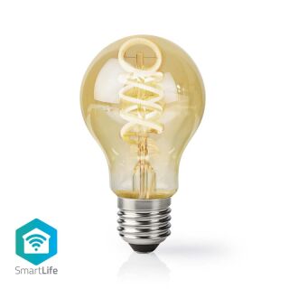 WIFILRT10A60 SmartLife LED Filament Lampe | E27 | 360 lm | 4.90 W | Warm bis kühlen weiß | 1800 - 6500 K | Glas | Android? / IOS | Birne | 1 Stück
