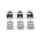 CCBW89370GY RJ45-Stecker | RJ45 Pass Through | Festes/verseiltes FTP CAT6 | Gerade | Vergoldet | 10 Stück | Polycarbonate | Grau / Schwarz / Weiss | Box