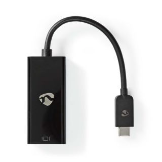 CCGB64453BK02 USB-C? Adapter | USB 3.2 Gen 1 | USB-C? Stecker | Mini DisplayPort Buchse | 8K@60Hz | 0.20 m | Rund | Vernickelt | PVC | Schwarz | Box
