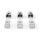 CCBW89380GY RJ45-Stecker | RJ45 Pass Through | Festes/verseiltes FTP CAT6a | Gerade | Vergoldet | 10 Stück | Polycarbonate | Grau / Schwarz / Weiss | Box