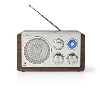 RDFM5110BN FM-Radio | Tisch Ausführumg | FM | Netzstromversorgung | Analog | 15 W | Braun