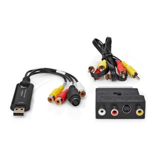 VGRRU101BK Video Grabber | USB 2.0 | 480p | A / V-Kabel / Scart