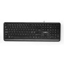 KBMU200BKND Kabelgebundenes Keyboard | USB-A | Multimedia...