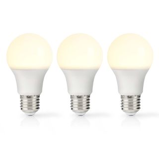 LBE27A603P3 LED-Lampe E27 | A60 | 11 W | 1055 lm | 2700 K | Warmweiss | Retro Style | Matte lampe | 3 Stück