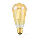 LBDE27ST64GD1 LED-Filament-Lampe E27 | ST64 | 4.9 W | 470...