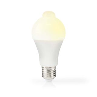 LBPE27A602 LED-Lampe E27 | A60 | 8.5 W | 806 lm | 3000 K | Weiss | Retro Style | Matte lampe | Bewegungserkennung | 1 Stück
