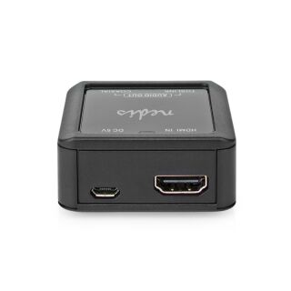 ACON3425AT Digital Audio Converter | 1-Weg | Audio- / Video- / Dateneingänge: DC Power / HDMI? Input | Audio- / Video- / Datenausgänge: 1x Coax Audio / 1x TosLink Female | Automatisch | Anthrazit