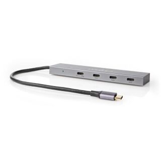 UHUBU3470AT USB-Hub | 1x USB-C? 3.2 Gen 2 Male | USB-C? 3.2 Gen 2 Female with PD 3.0 / 3x USB-C? 3.2 Gen 2 Female | 4-Port port(s) | USB 3.2 Gen 2 | Stromversorgung über USB | 10 Gbps
