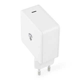 WCGPD100W100WT Netzladegerät | 100 W | GaN | Schnellladefunktion | 3.0 / 5.0 A | Anzahl der Ausgänge: 1 | USB-C? | Automatische Spannungswahl | Weiss