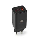 WCGPD65W100BK Netzladegerät | 65 W | GaN | PD3.0 18W...
