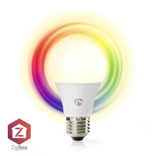 ZBLC10E27 SmartLife Vollfärbige LED-Lampe | E27 | 806 lm | 9 W | RGB / Warm bis kühlen weiß | 2200 - 6500 K | Android? / IOS | Birne | 1 Stück