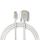 CCTB34800AL20 HDMI? -Kabel | HDMI? Stecker | DVI-D 24+1-Pin Stecker | 2560x1600 | Vergoldet | 2.00 m | Gerade | Geflochten | Silber | Verpackung mit Sichtfenster