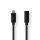 CCGB64010BK20 USB-Kabel | USB 3.2 Gen 1 | USB-C? Stecker | USB-C? Buchse | 4K@60Hz | 5 Gbps | Vernickelt | 2.00 m | Rund | PVC | Schwarz | Box