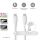 CCGB60820WT15 USB-Kabel | USB 2.0 | USB-C? Stecker | USB-C? Stecker | 60 W | 480 Mbps | Vernickelt | 1.50 m | Rund | Silikon | Weiss | Box