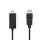 CCGL37100BK10 Displayport-Kabel | DisplayPort Stecker | HDMI? Stecker | 1080p | Vernickelt | 1.00 m | Rund | PVC | Schwarz | Label