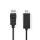 CCGL37100BK30 Displayport-Kabel | DisplayPort Stecker | HDMI? Stecker | 1080p | Vernickelt | 3.00 m | Rund | PVC | Schwarz | Label