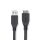 CCGL61500BK05 USB-Kabel | USB 3.2 Gen 1 | USB-A Stecker | USB Micro-B Stecker | 5 Gbps | Vernickelt | 0.50 m | Rund | PVC | Schwarz | Label