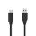 CCGL61650BK10 USB-Kabel | USB 3.2 Gen 2 | USB-A Stecker | USB-C? Stecker | 60 W | 10 Gbps | Vernickelt | 1.00 m | Rund | PVC | Schwarz | Label