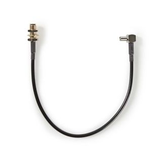 CSGB02125BK02 Antennenkabel | SMA-Buchse | TS9 | Vergoldet | 50 Ohm | Einzeln geschirmt | 0.20 m | Rund | PVC | Schwarz | Box