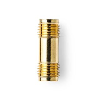 CSGB02940GD SMA Adapter | SMA-Buchse | SMA-Buchse | Vergoldet | 50 Ohm | Gerade | Kupfer | Gold | 2 Stück | Box