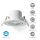 WIFILCS10WT SmartLife Deckenleuchte | Warm bis kühlen weiß | Rund | Durchmesser: 52 mm | 68 - 74 mm | 360 lm | 2700 - 6500 K | IP20 | Energieklasse: F | Android? / IOS
