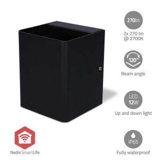 ZBLOW10RGBW Smartlife-Außenleuchte | 2 x 270 lm | Zigbee 3.0 | 12 + 4 W | RGB / Warmweiss | 2700 K | Aluminium | Android? / IOS