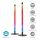 WIFILD10RGBW SmartLife Stimmungslicht | Wi-Fi | Tube | 600 lm | RGBIC / Warm bis kühlen weiß | 2700 - 6500 K | 36 W | Metall | 2 Stück