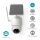 SIMCBO50WT SmartLife Außenkamera | Full HD 1080p | Pan tilt | IP65 | Cloud Storage (optional) / microSD (not enthalten) | 5 V DC | mit Bewegungssensor | Nachtsicht | Weiss