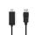 CCGL37100BK20 Displayport-Kabel | DisplayPort Stecker | HDMI? Stecker | 1080p | Vernickelt | 2.00 m | Rund | PVC | Schwarz | Label