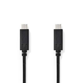 CCGB64700BK30 USB-Kabel | USB 3.2 Gen 1 | USB-C? Stecker | USB-C? Stecker | 60 W | 4K@60Hz | 5 Gbps | Vernickelt | 3.00 m | Rund | PVC | Schwarz | Box