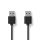 CCGL60001BK20 USB-Kabel | USB 2.0 | USB-A Stecker | USB-A Stecker | 480 Mbps | Vernickelt | 2.00 m | Rund | PVC | Schwarz | Label