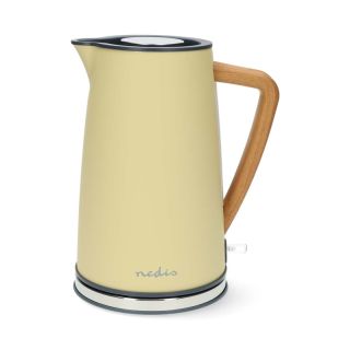 KAWK510EYW Wasserkocher | 1.7 l | Soft-Touch | Gelb | Um 360 Grad drehbar | Verdecktes Heizelement | Strix® Controller | Boil-dry protection